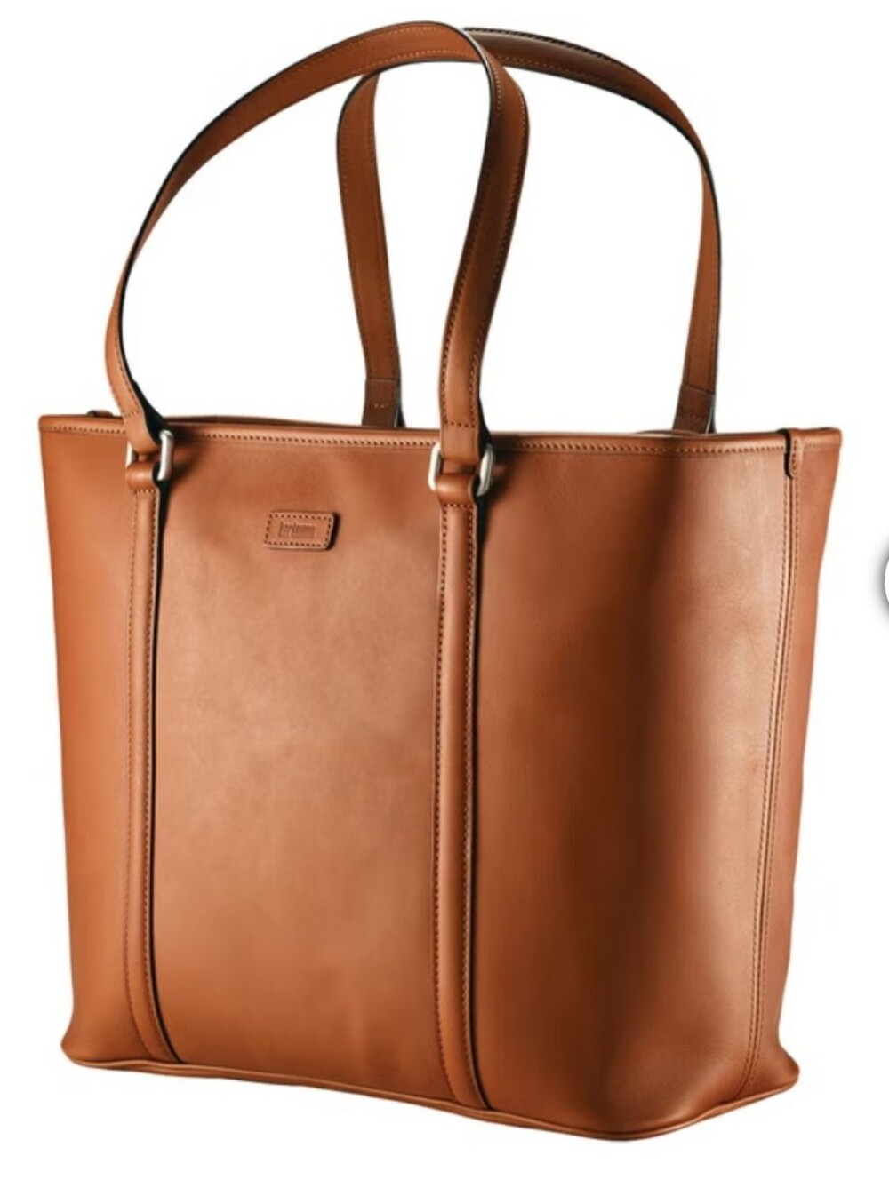 New Hartmann Heritage Leather Tote Golden Oak